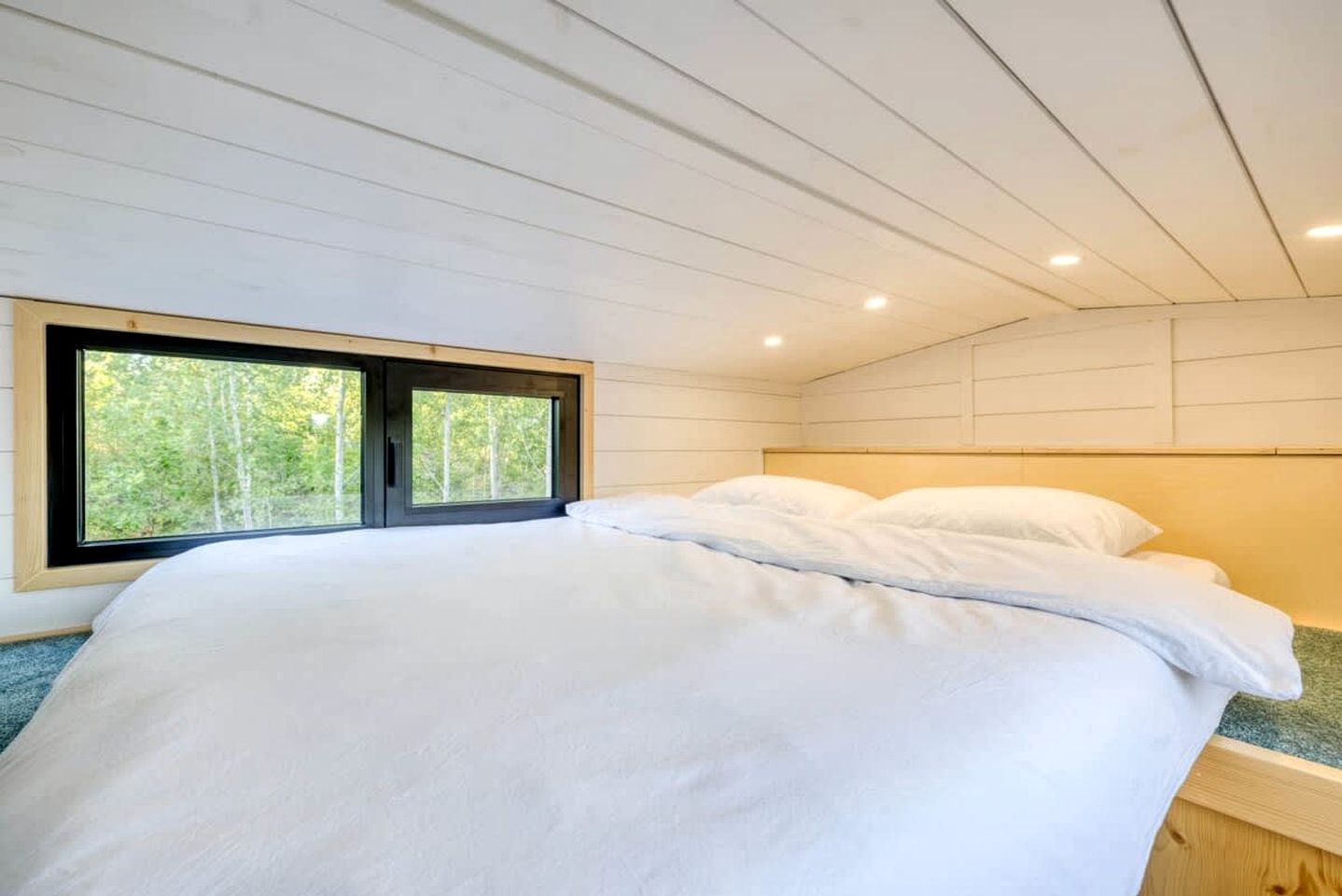 Tiny House Loft Surrounded on a Beautiful Flower Farm in Hjo, Sweden