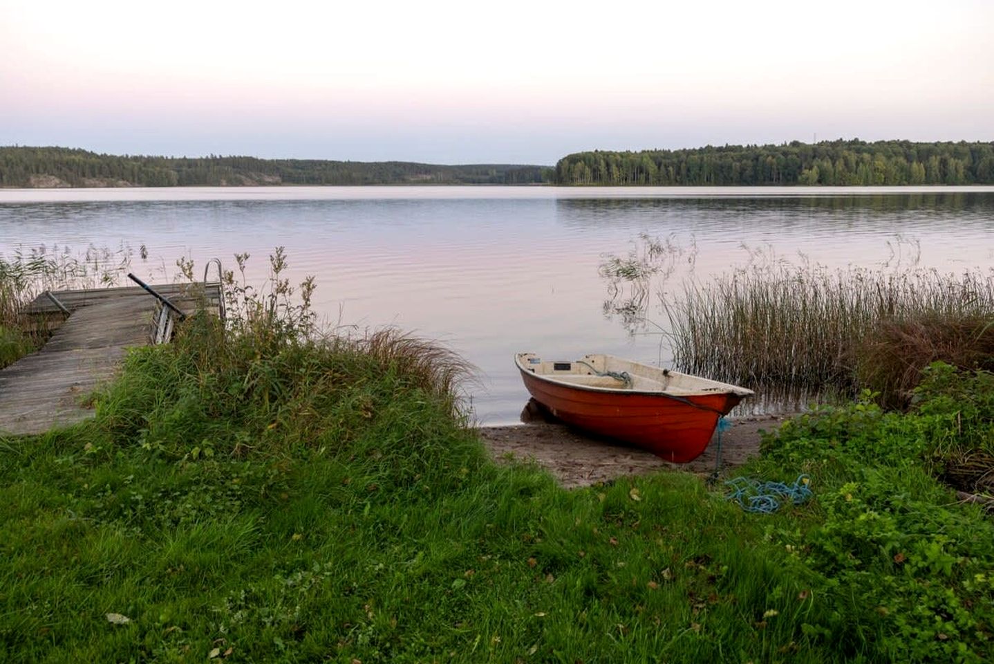 Tiny House Loft Surrounded on a Beautiful Flower Farm in Hjo, Sweden