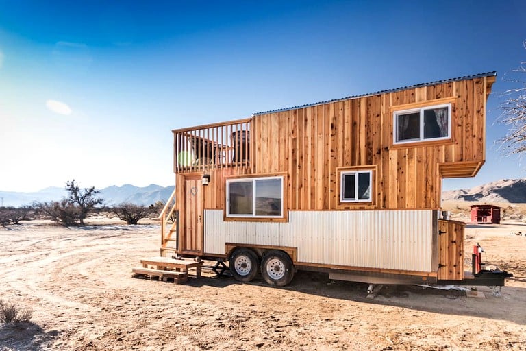 Tiny house rental on a dude ranch in Nevada.