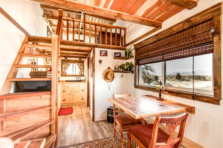 Tiny house rental on a dude ranch, NV glamping