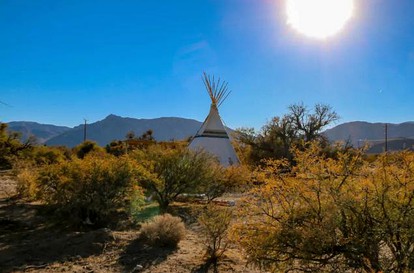 Enchanting Glamping Tipi in the Mojave Desert near Las Vegas, Nevada photo 2