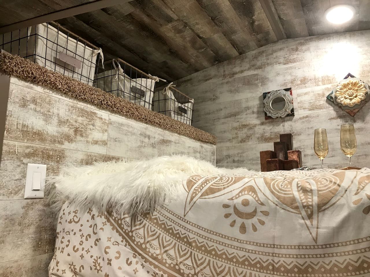 Beautiful Tiny House with Wrap-Around Deck and Skylight for a Romantic Escape in Irwin, Idaho