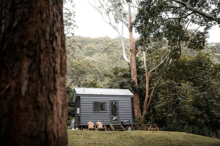 Secluded Tiny Home Overlooking Vineyards near Shoalhaven Wine Region, New South Wales
