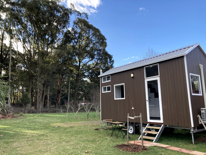 Go glamping in NSW at this tiny house rental!