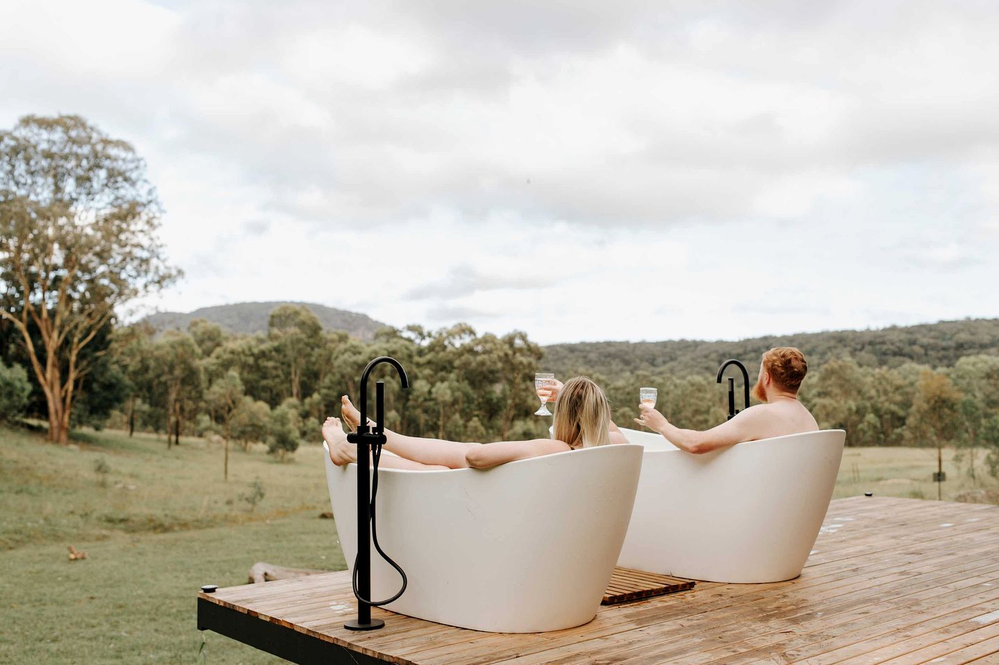 Secluded Tiny Home with Outdoor Bathtubs near Scenic Nature Trails in New South Wales