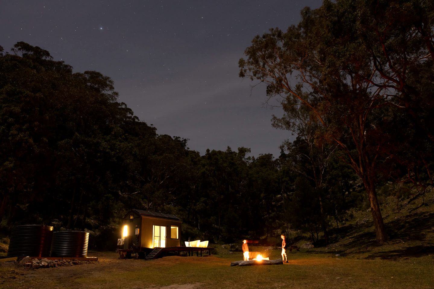 Secluded Tiny Home with Outdoor Bathtubs near Scenic Nature Trails in New South Wales