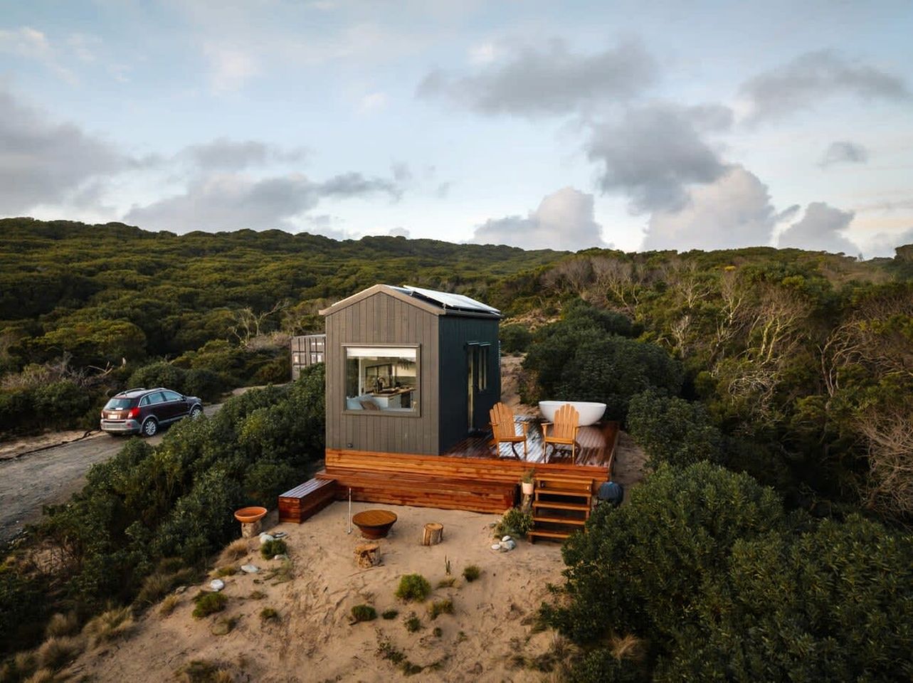 Incredible Tiny House Nestled Amidst Trees in Loorana, Tasmania