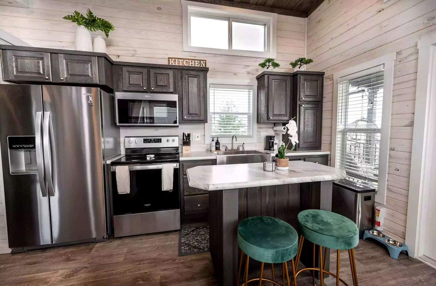 Stylish Tiny Home Getaway with Resort-Style Pool Near Fredericksburg, TX