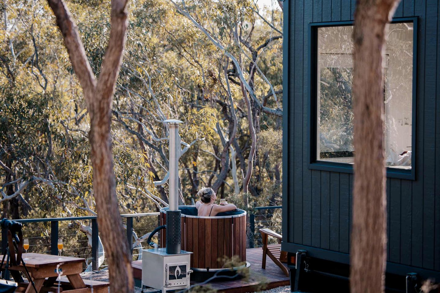 Secluded Tiny Homes with Wildlife Encounters near Sanctuary in Victoria