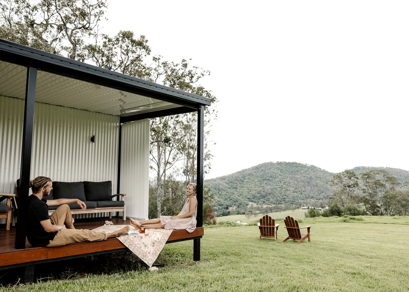 Countryside Tiny House with Lofted Interior in New South Wales