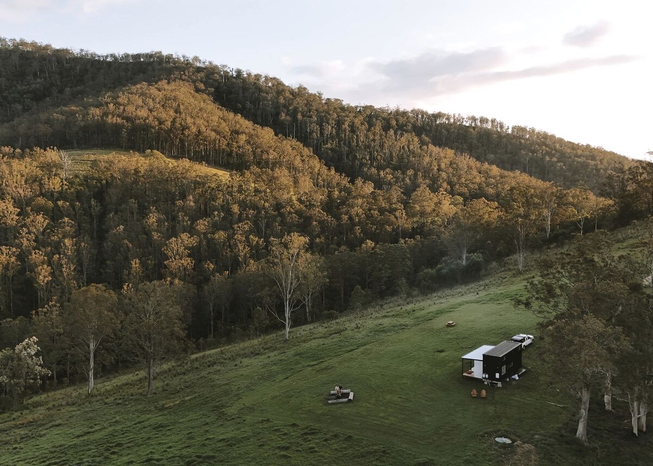 Countryside Tiny House with Lofted Interior in New South Wales