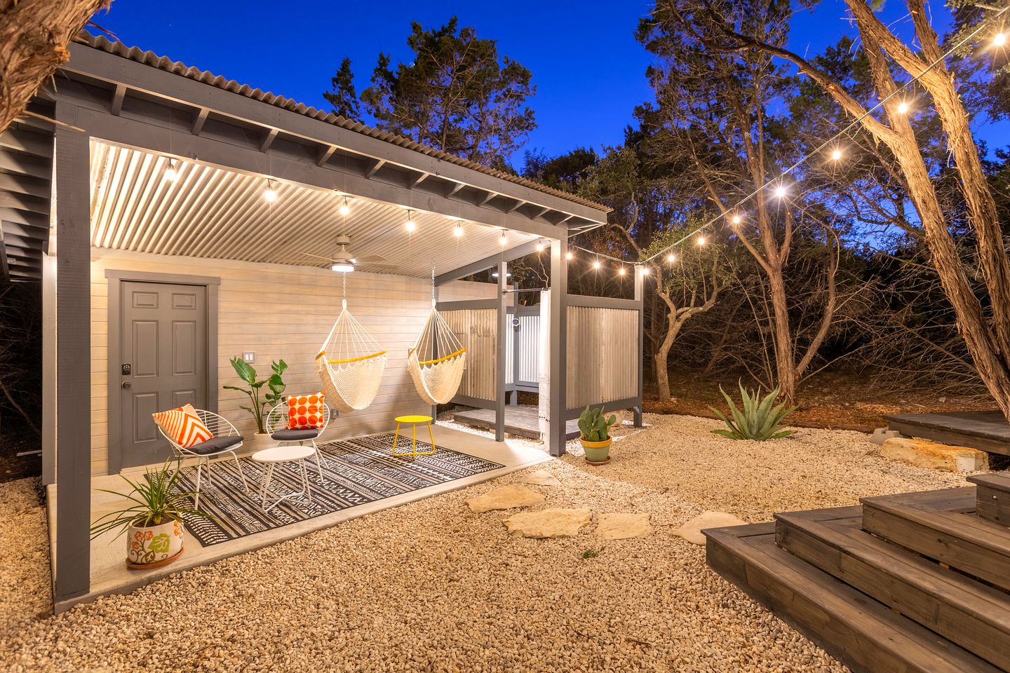 Texas Tiny House Glamping in Wimberley