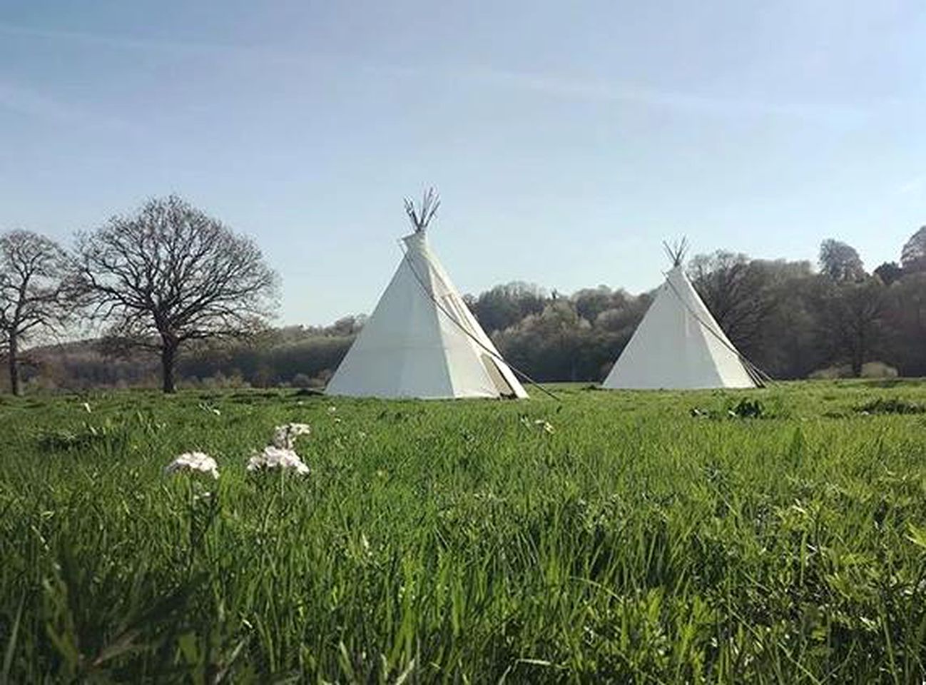 Amazing Tipi Accommodation for a Glamping Getaway in the Wye Valley, Herefordshire, England