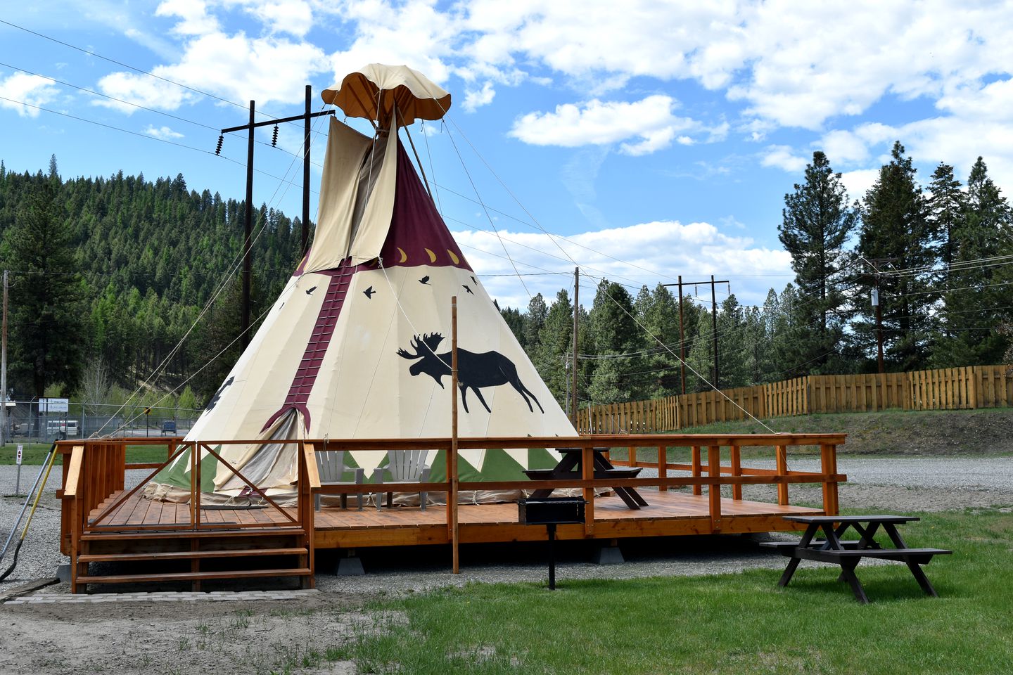 Amazing Tipi Rental for the Perfect Camping Getaway in Republic, Washington