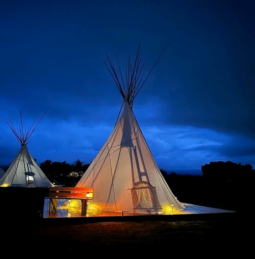 Serenity Meets Style: Original Tipi Glamping in Fort Washakie, WY | Tipis (Fort Washakie, Wyoming, United States of America)