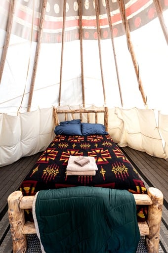 Tipis (United States of America, Granby, Colorado)