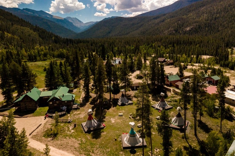 Tipis (United States of America, Granby, Colorado)