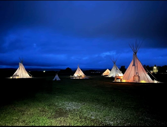 Serenity Meets Style: Original Tipi Glamping in Fort Washakie, WY | Tipis (Fort Washakie, Wyoming, United States of America)