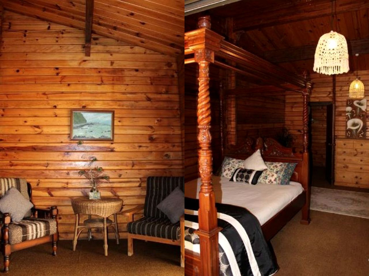 Romantic Chalet Rental in North West Bay, Pelorus Sound, New Zealand