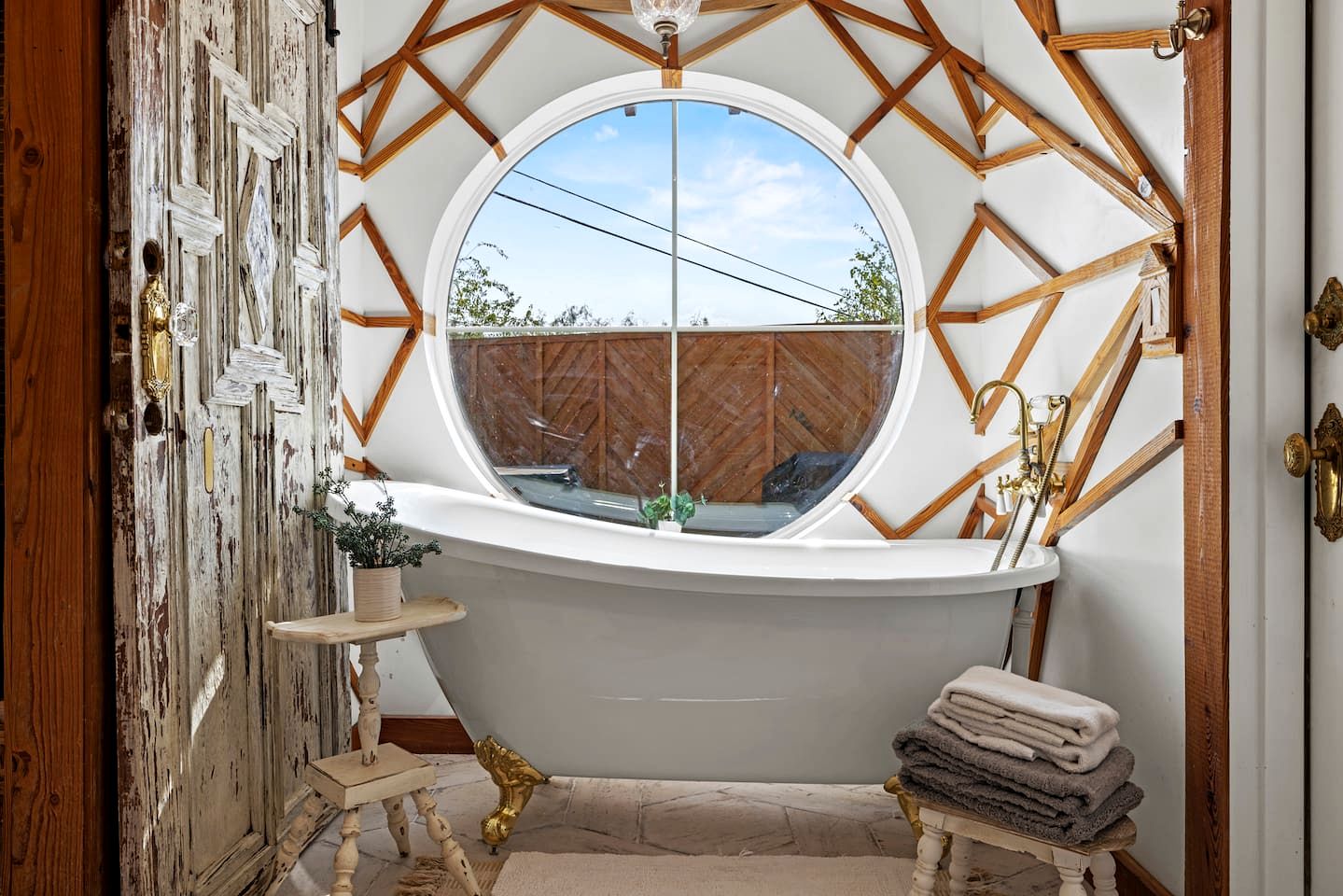 Enchanting Turret-Style Tower with Hot Tub & Fairytale Design near Fredericksburg, Texas