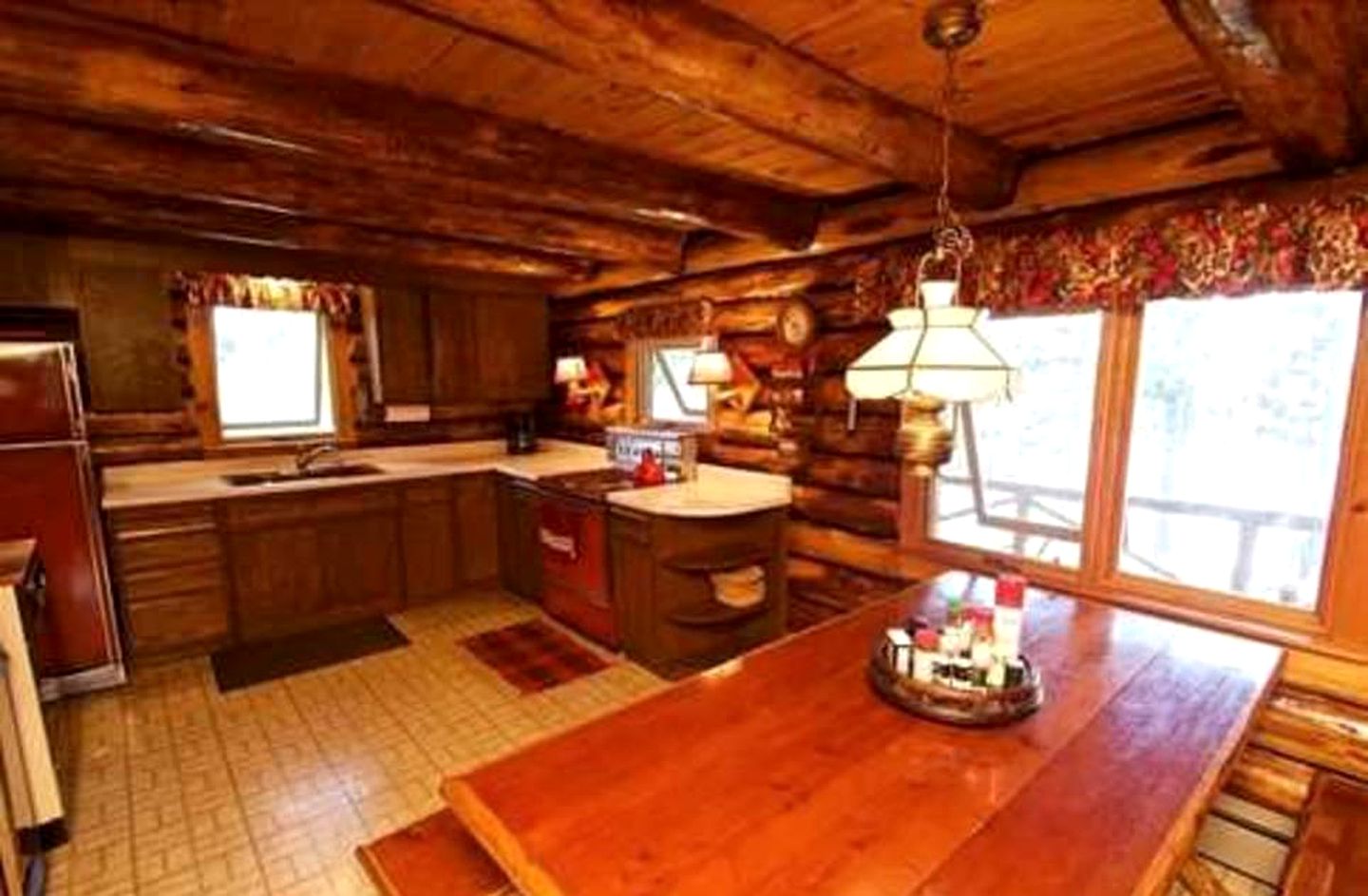 Private Island Log Cabins near Grand Rapids, Minnesota