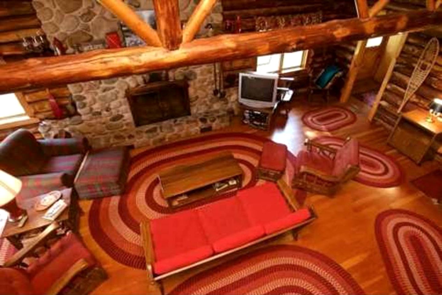 Private Island Log Cabins near Grand Rapids, Minnesota