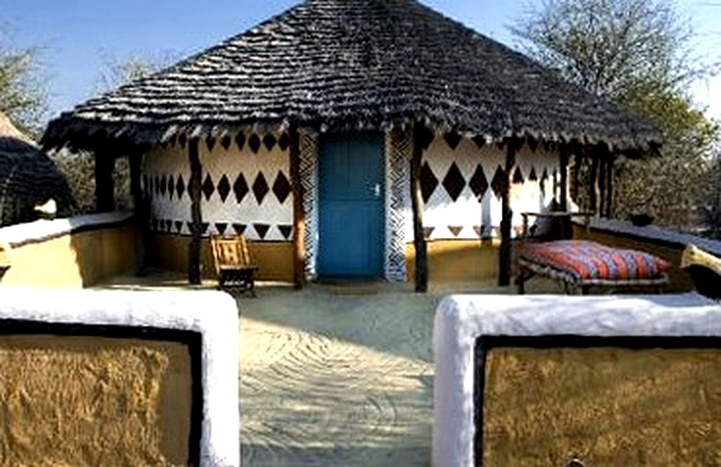 Baobab Uncharted Africa Safari Co., Huts, Gweta, Botswana