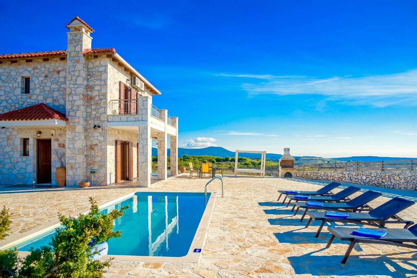 Charming Villa Sanctuary near Ionian Sea in Greece