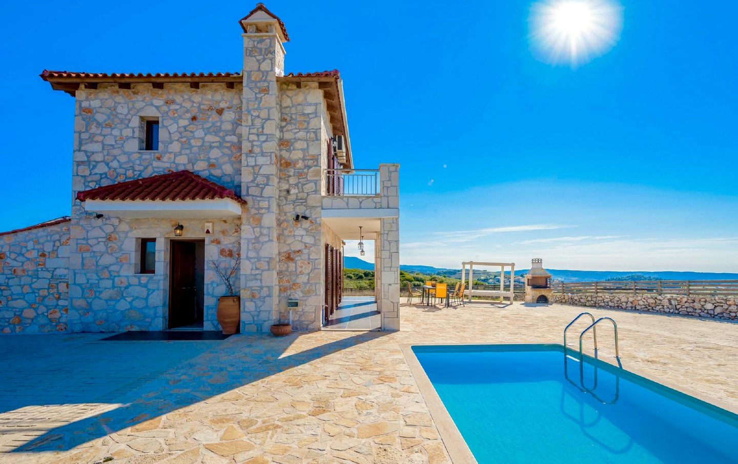 Charming Villa Sanctuary near Ionian Sea in Greece