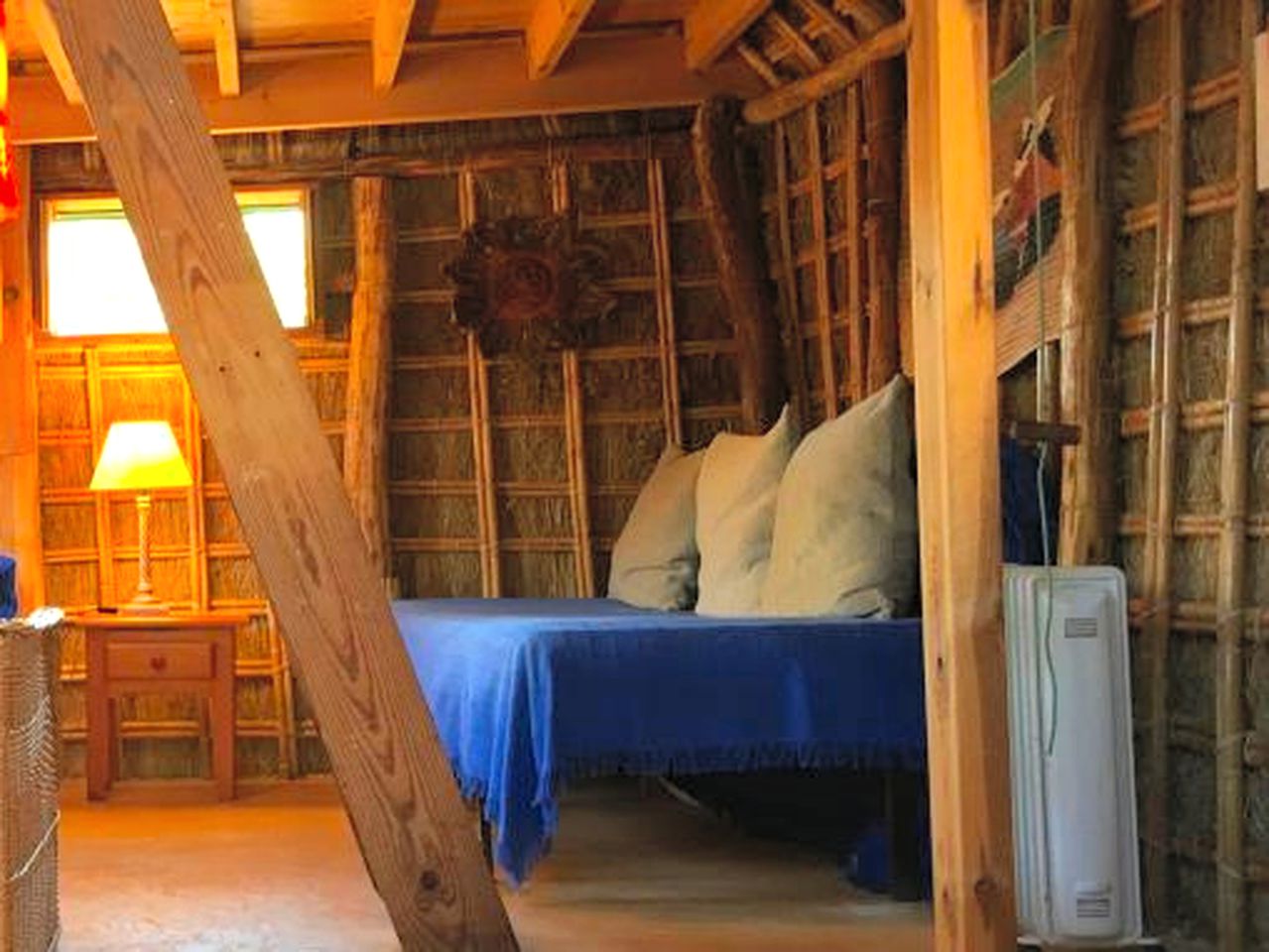 Traditional Straw Hut for a Unique Glamping Adventure in Los Caños de Meca, Southern Spain