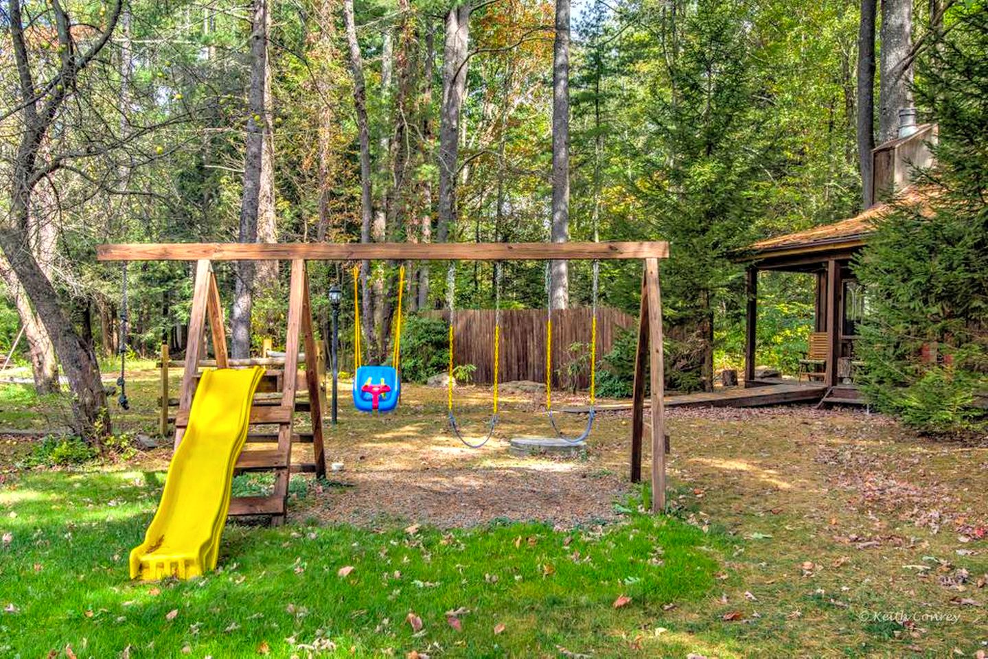 Traditional Wooden Cabin Rental in the Poconos, Pennsylvania