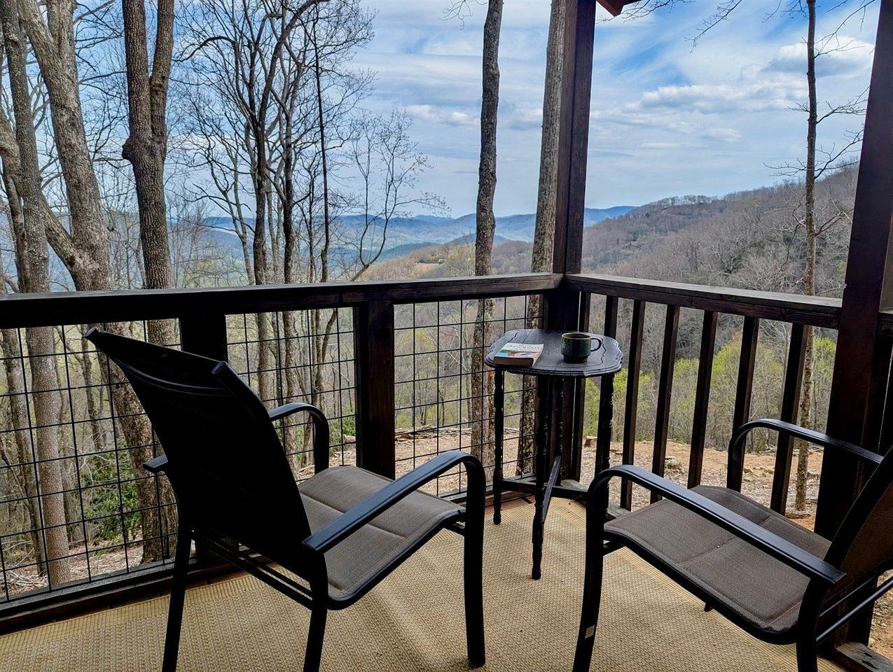 Private Mountain Sanctuary Cabin Surrounded by Protected Forest in Black Mountain, North Carolina