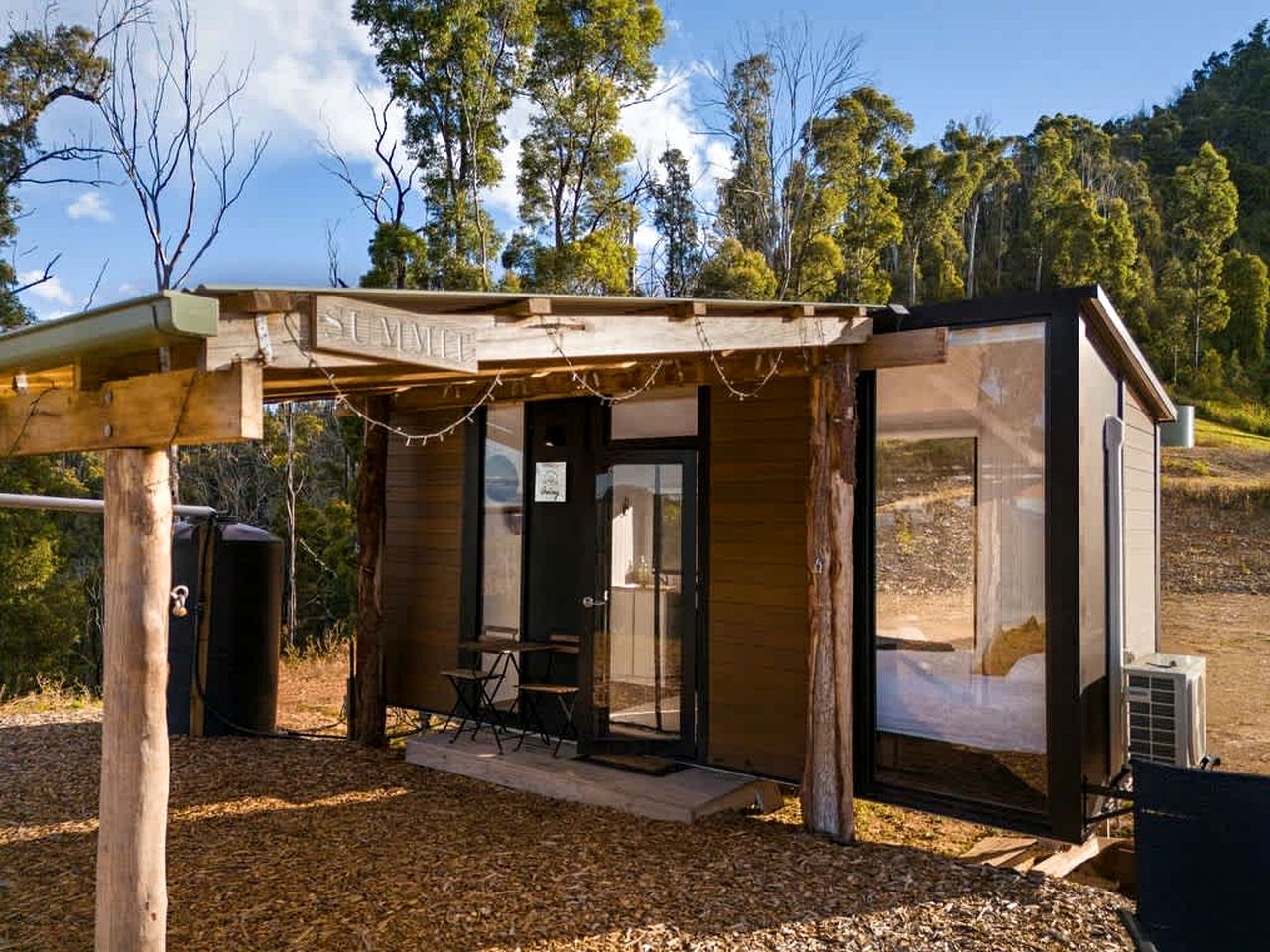 Tranquil and Relaxing Tiny House with Great Views in New South Wales, Australia