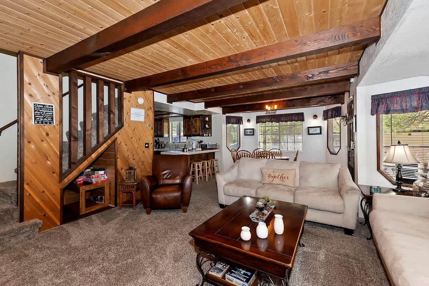 Tranquil Cabin with Barbecue and Beautiful Outdoor Living Space in Big Bear Lake, California