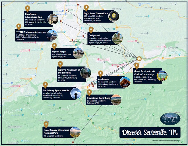 Cabins (United States of America, Gatlinburg, Tennessee)