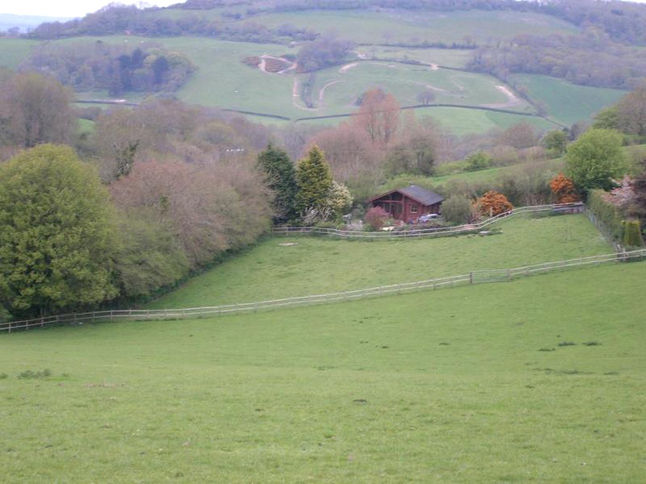 Tranquil Countryside Luxury Cabin on Small Farm off East Devon Coast, England