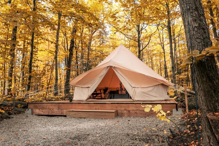Bell Tents (Canada, Northern Bruce Peninsula, Ontario)