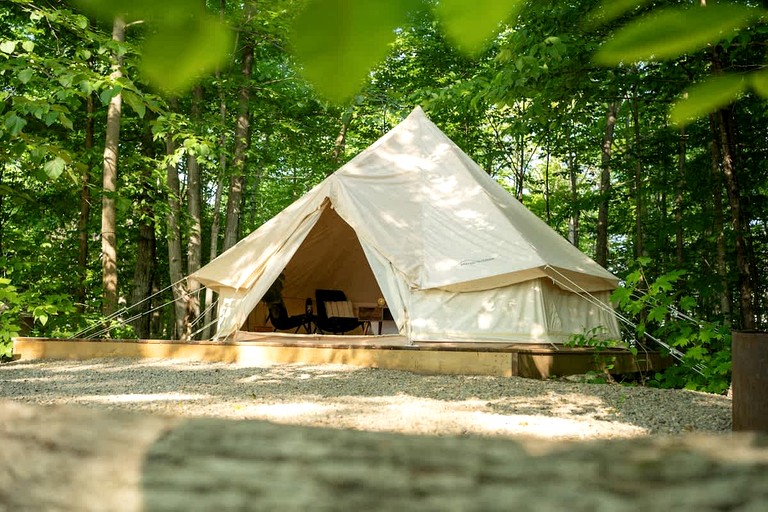 Bell Tents (Canada, Northern Bruce Peninsula, Ontario)