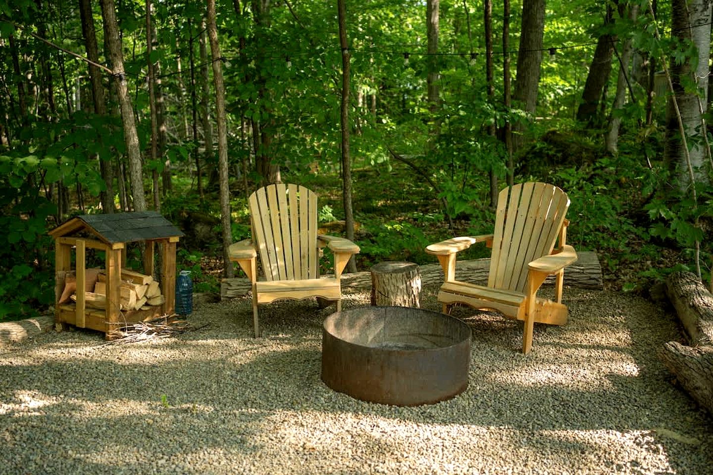 Tranquil Forest Oasis: Fabulous Bell Tent for Two near Tobermory, Canada