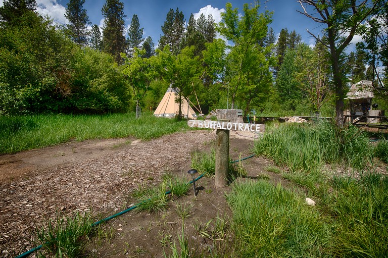 Tipis (United States of America, Garden Valley, Idaho)