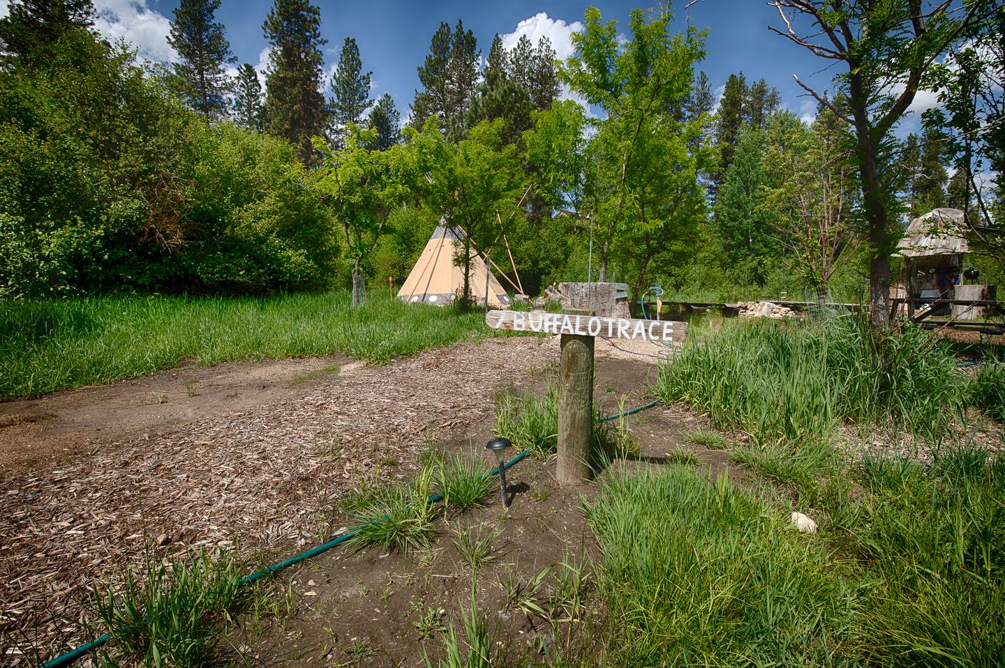 Teepees by the River, Garden Valley, Idaho