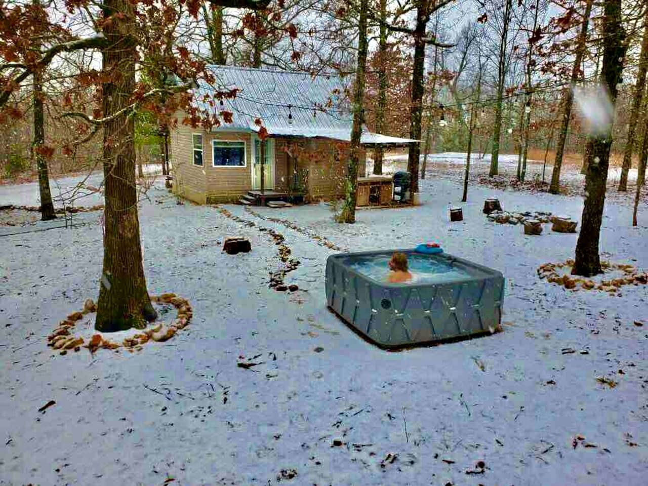 Tranquil Lakefront Cabin Surrounded by Woods, Wildlife & Scenic Trails in  Williford, Arkansas