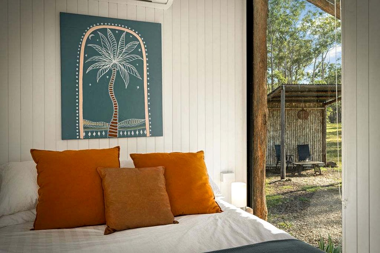 Tranquil Tiny House Cabin with Firepit and Outdoor Living Space in New South Wales, Australia