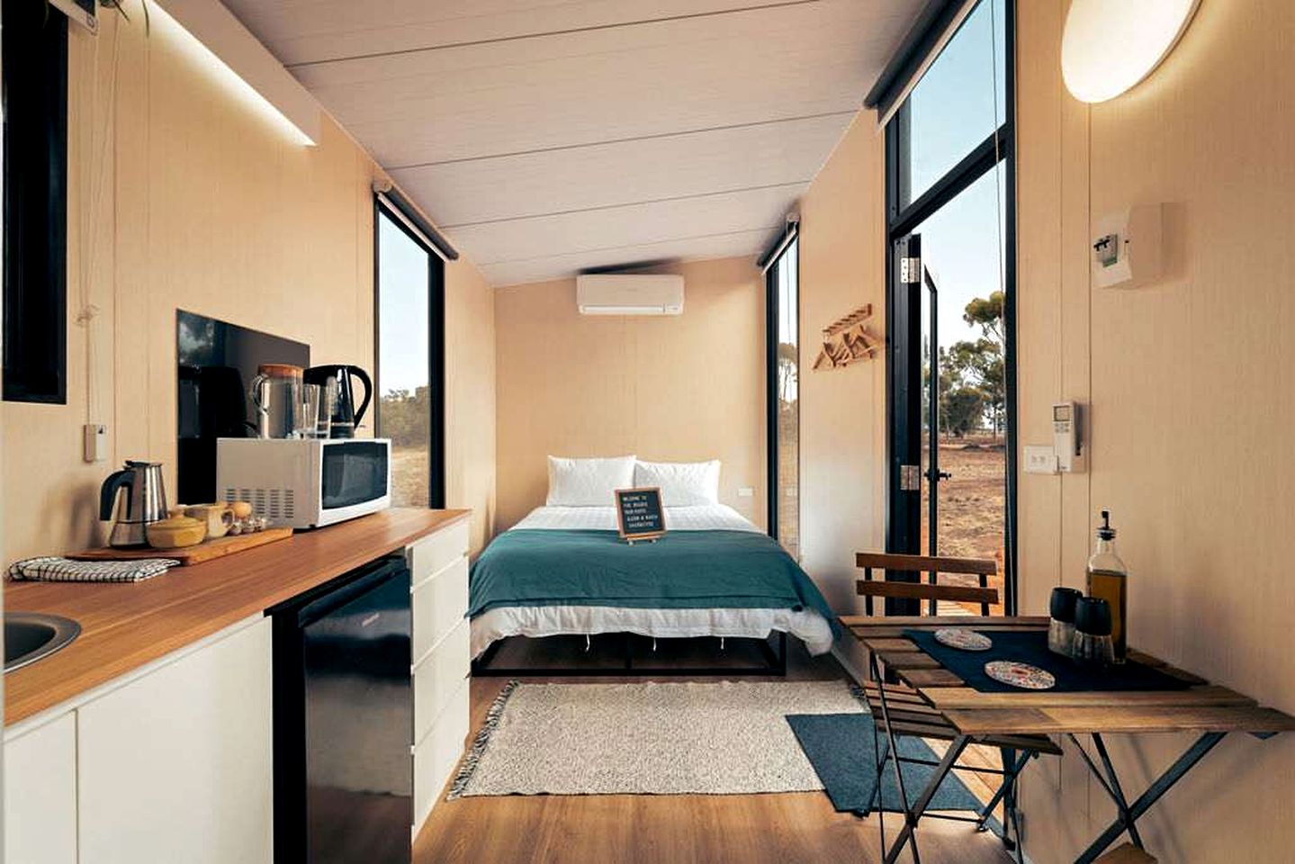 Tranquil Tiny House with Native Bush Forest Retreat near Bendigo, Wycheproof VIC