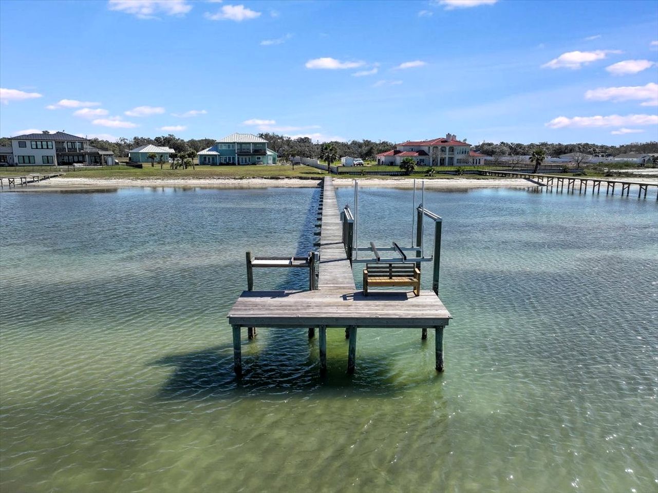 Luxury Waterfront Estate with Private Pier and Guest House on Copano Bay near Rockport, Texas