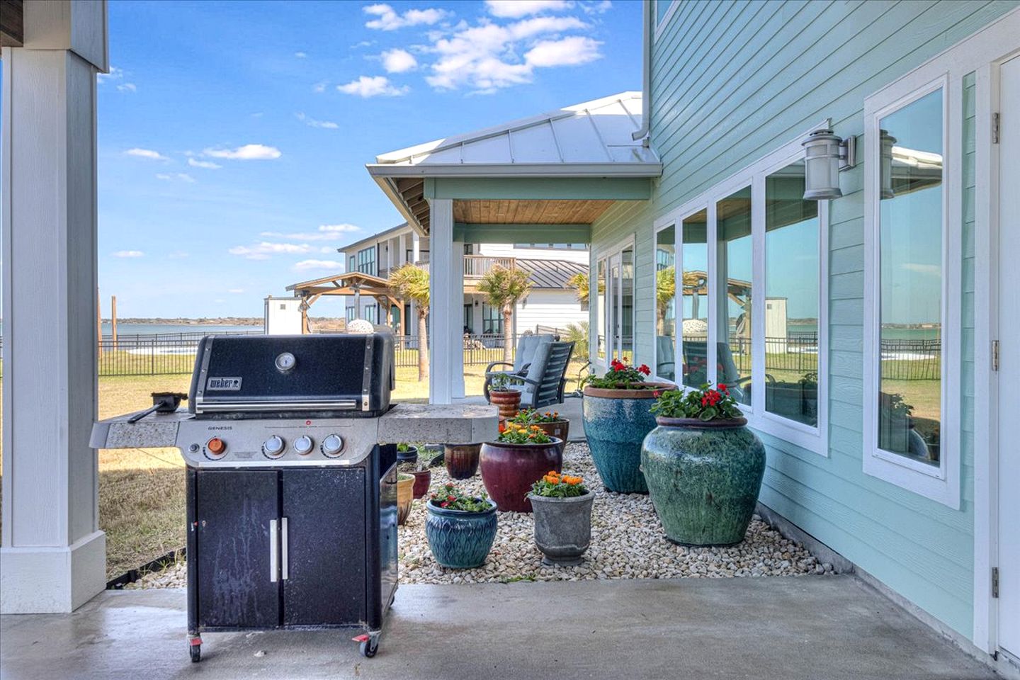 Luxury Waterfront Estate with Private Pier and Guest House on Copano Bay near Rockport, Texas