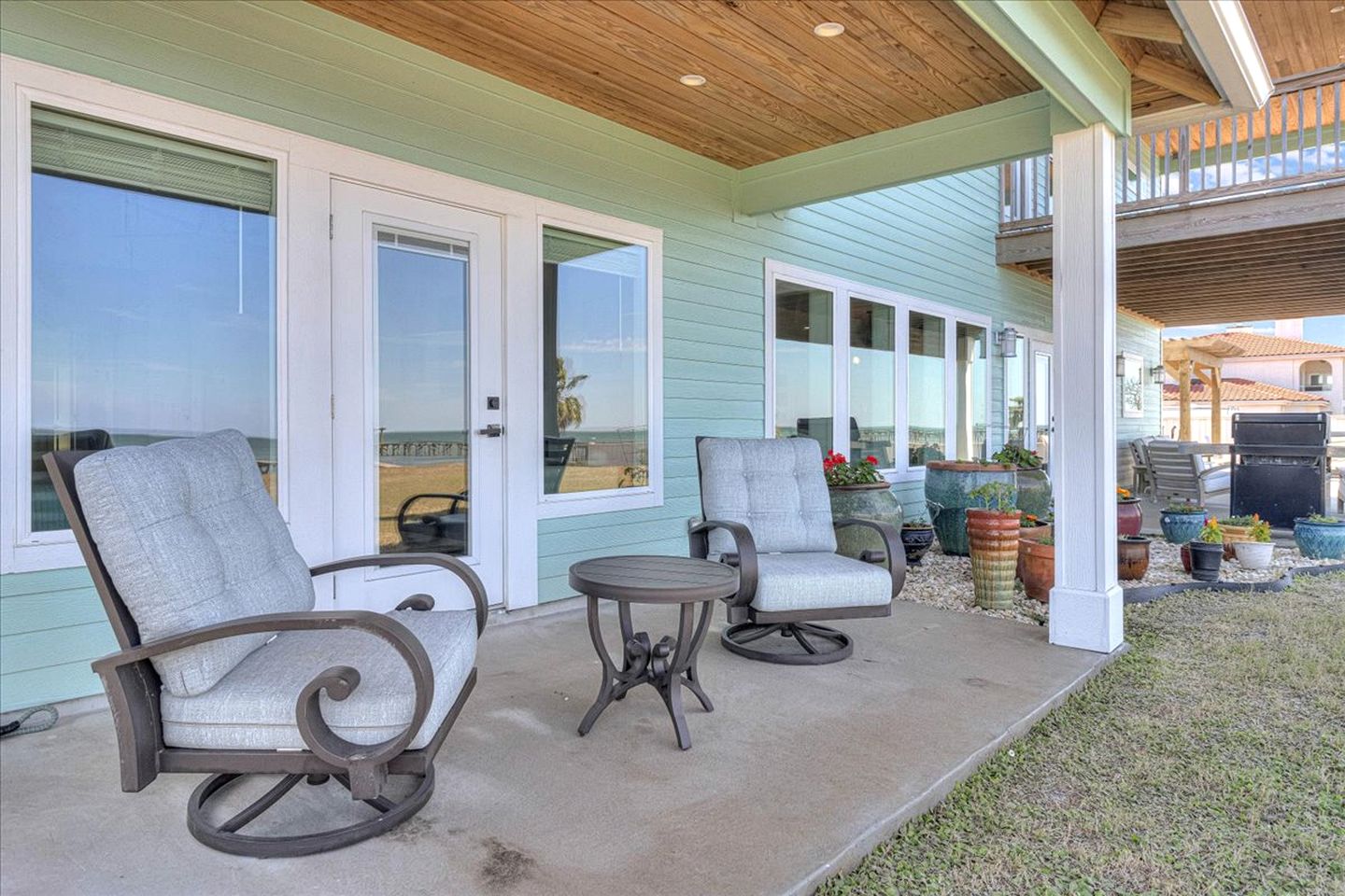 Luxury Waterfront Estate with Private Pier and Guest House on Copano Bay near Rockport, Texas