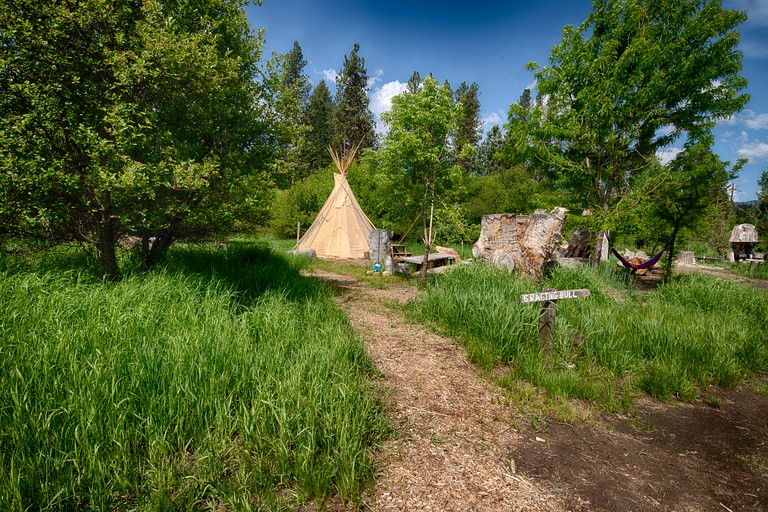 Tipis (United States of America, Garden Valley, Idaho)