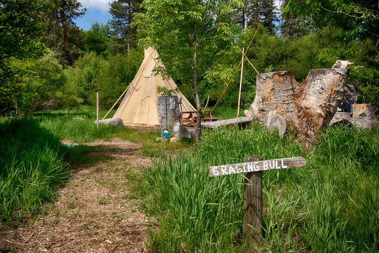 Tipis (United States of America, Garden Valley, Idaho)