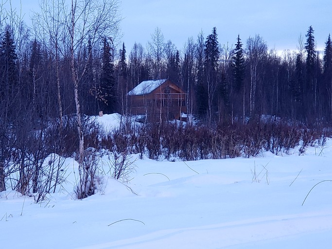 Cabins (United States of America, Cooper Landing, Alaska)